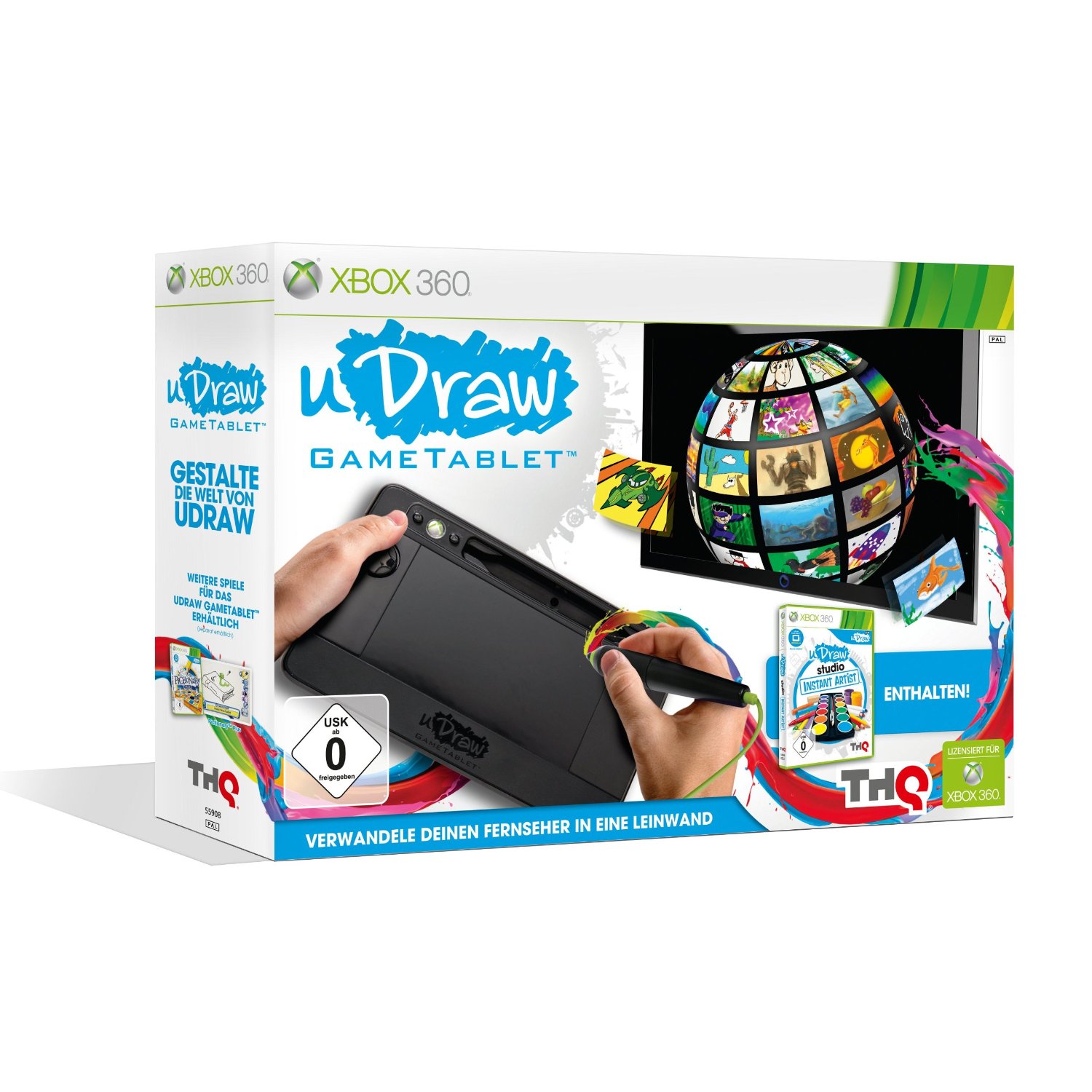 uDraw GameTablet (Xbox 360) + игра Instant Artist