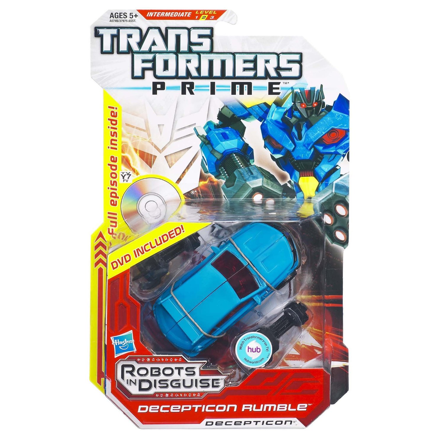 Трансформер ПРАЙМ Рамбл (Transformers: PRIME Deluxe RUMBLE) купить ...