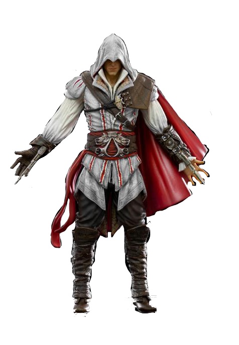 ASSASSINS CREED II Ezio Auditore フィギュア Фигурка Ассасин Крид 2 - Эцио (Assassin's Creed II Ezio