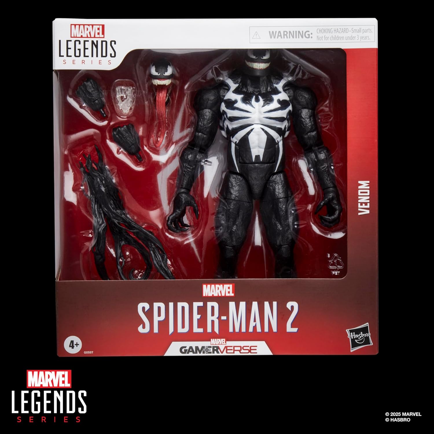 VENOM、SPIDER-MANフィギュア Веном (Marvel Legends Series Spider-Man 2 Venom Action Figure