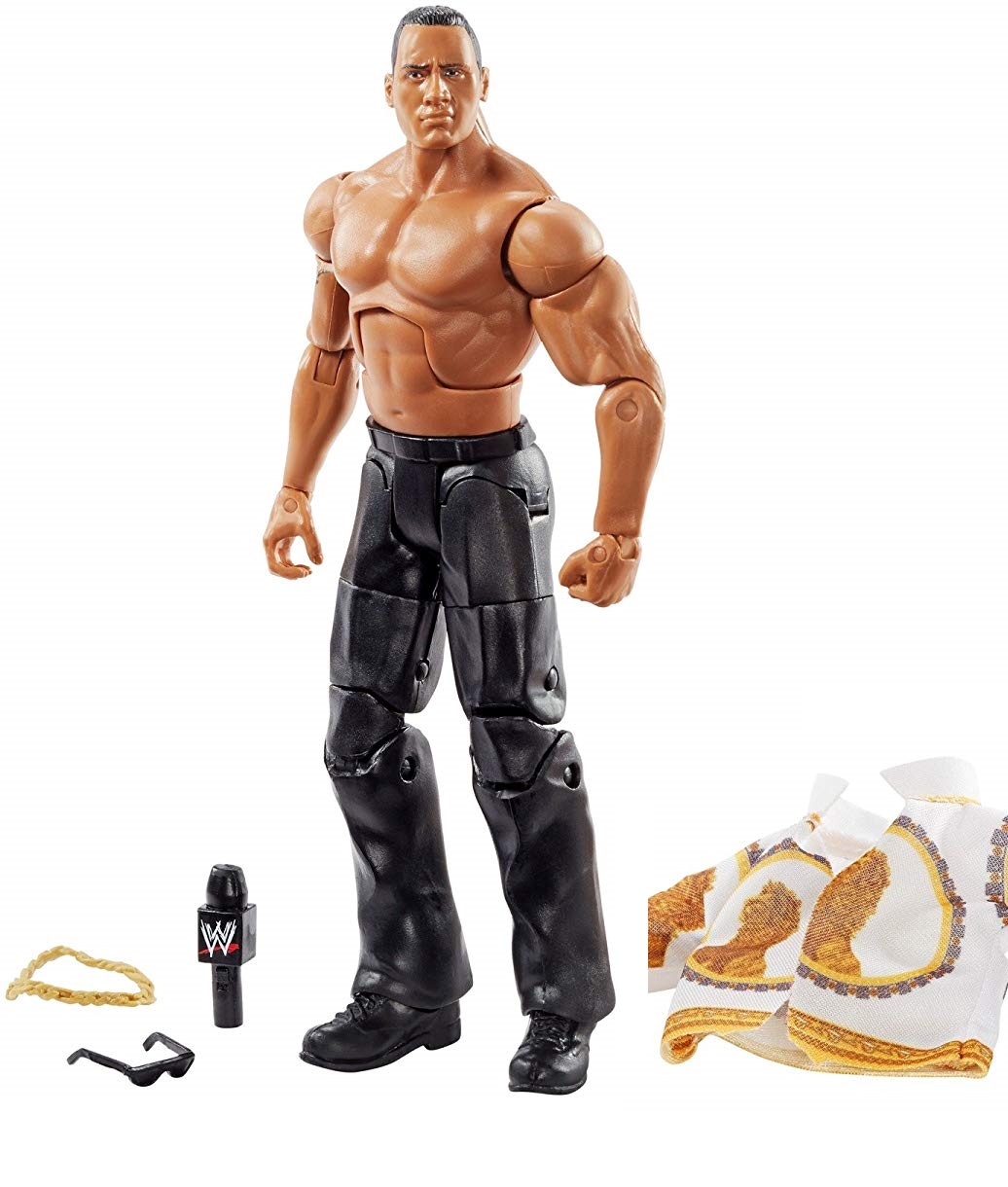 Фигурка WWE Скала Элитная Коллекция (WWE The Rock Elite Collection)1