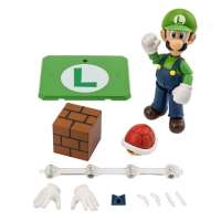 Фигурка Супер Марио - Луиджи S.H. Figuarts Super Mario Luigi_1