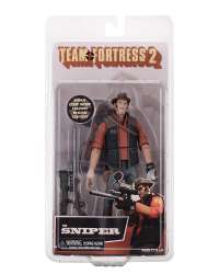 Фигурка Командная крепость 2 - Красный Снайпер (Team Fortress 2 - Red Sniper Action Figure)