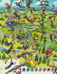 Книга FORTNITE Official. Куди подівся Джонсі? Шукай і знаходь #5