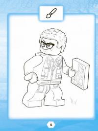LEGO. Jurassic World. Розважайся та малюй. Книжка зі стікерами #3