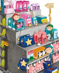 Малі гноми, мешканці великого супермаркету — Юлія Олефір #3