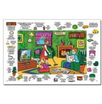 Слова навколо мене. Ілюстрований словник англійською, німецькою, польською, українською та російською мовами — Ольга Мазур,Олег Єрошенко #4