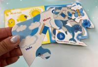 Кольори та фігури. 5 пазлів різної складності #6