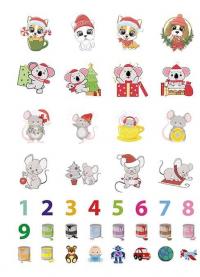 Зимові розумашки. 1 клас (+ 80 наліпок, + 2 постери) — Тетяна Квартник,Олена Шаповал #6