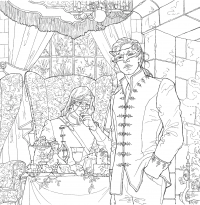 Двір шипів і троянд. Розмальовка — Сара Маас #10