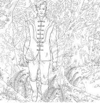 Двір шипів і троянд. Розмальовка — Сара Маас #16