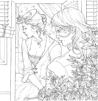 Двір шипів і троянд. Розмальовка — Сара Маас #18