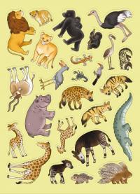 Африка. Прикольні наліпки #4