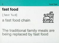 Food and Drinks. 105 карток #9