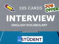 Interview English Vocabulary. 105 карток #2