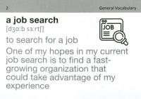 Interview English Vocabulary. 105 карток #8