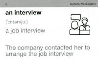 Interview English Vocabulary. 105 карток #11