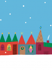 Янголинка і різдвяний потяг — Грася Олійко #2