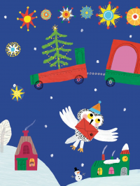 Янголинка і різдвяний потяг — Грася Олійко #4