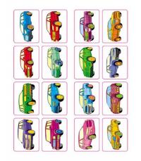 Збірка розмальовок. Машинки. Наліпка-зразок #10