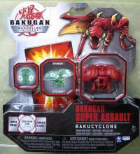 Bakugan Gundalian Invaders Super Assault BAKUCYCLONE FARAKSPIN Pyrus