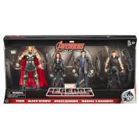 Avengers Movie Legends 4-pack Action Figure 6" Thor, Black Widow, Bruce Banner, Hawkeye #1