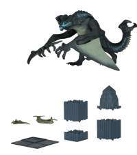 Тихоокеанский рубеж: Ребенок Отачи Кайдзю (Pacific Rim 6" Rubber Figurine Baby Otachi Action Figure)