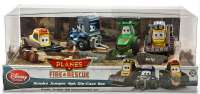 Самолеты 2: Огонь и Вода - Смоук Джампер Набор 1 Блэкаут, Мару, Дир, Дрип (Planes: Fire & Rescue Smoke Jumper Die-Cast Set #1 Blackout, Maru, Deer, and Drip)