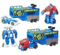 Playskool Heroes Transformers Rescue Bots Optimus Prime Racing Trailer