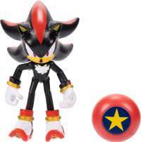 Фигурка Ёжик Соник - Тэйлз (Sonic The Hedgehog Collectible Tails Action Figure with Bendable Limbs and Spinable Friend Disk Accessory)