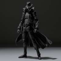 Фигурка Человек-паук Нуар (Marvel Legend Series Spider-Man Noir) box