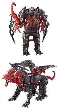 Игрушка Трансформер Драгоншторм (Transformers: The Last Knight Mega 1-Step Turbo Changer Dragonstorm)
