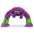 Университет Монстров: Арт (Monsters University: Art Mini Bean Bag Plush)