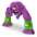 Университет Монстров: Арт (Monsters University: Art Mini Bean Bag Plush) #4